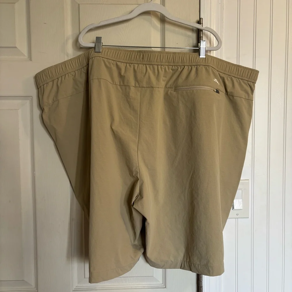 Tommy Bahama 5XLB Khaki Ripstop elastic Waist Shorts